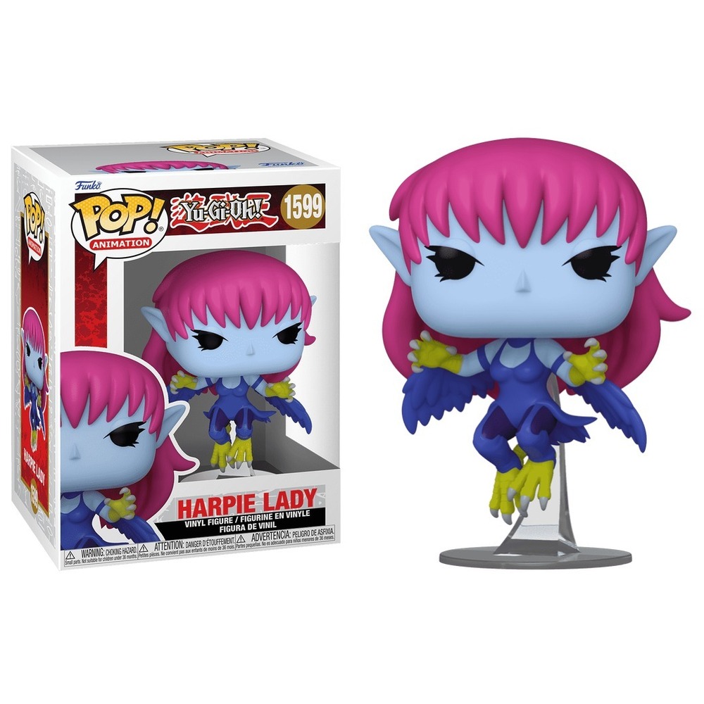 Funko Pop! Harpie Lady #1599 Yu-Gi-Oh! Animation Vinyl Figure w/ Protector